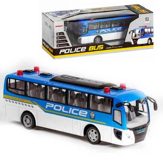 Policijski autobus igračka na daljinski upravljač [veliki model]