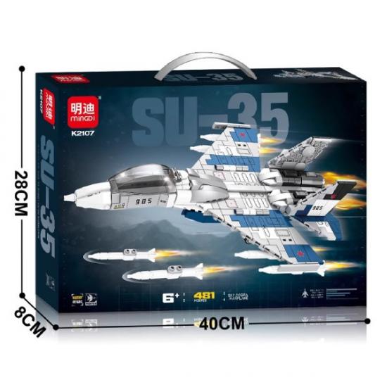 Avion SU-35 Kockice za sklapanje