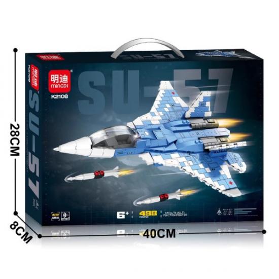 Avion SU-57 kockice za sklapanje