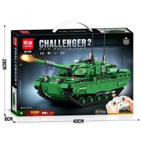 Tenk Challenger na daljinski upravljač kockice za sklapanje